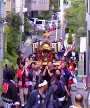 地蔵通りはお祭りだった。